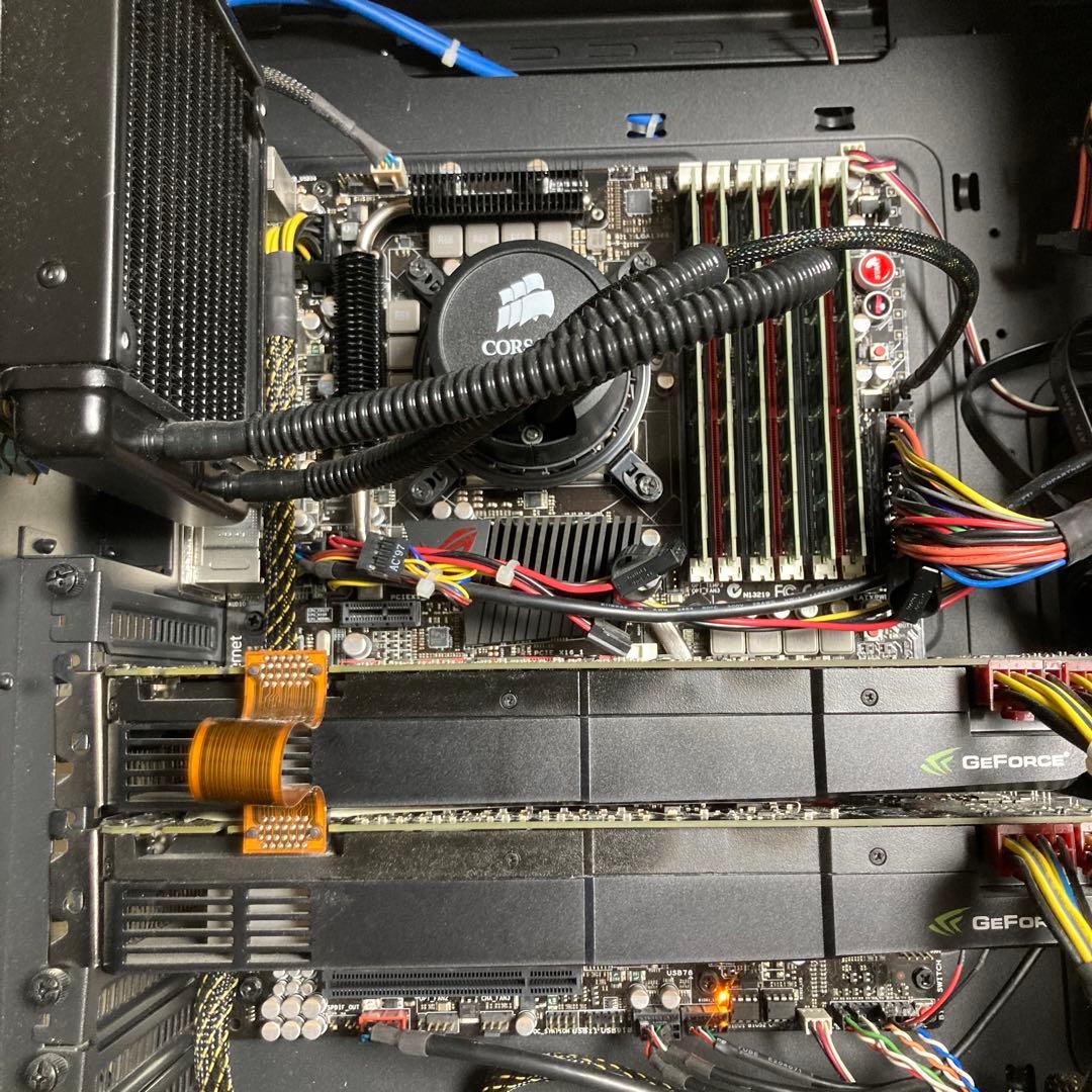 CPU core i7 980x 16GB RAMPAGE III FORMULA