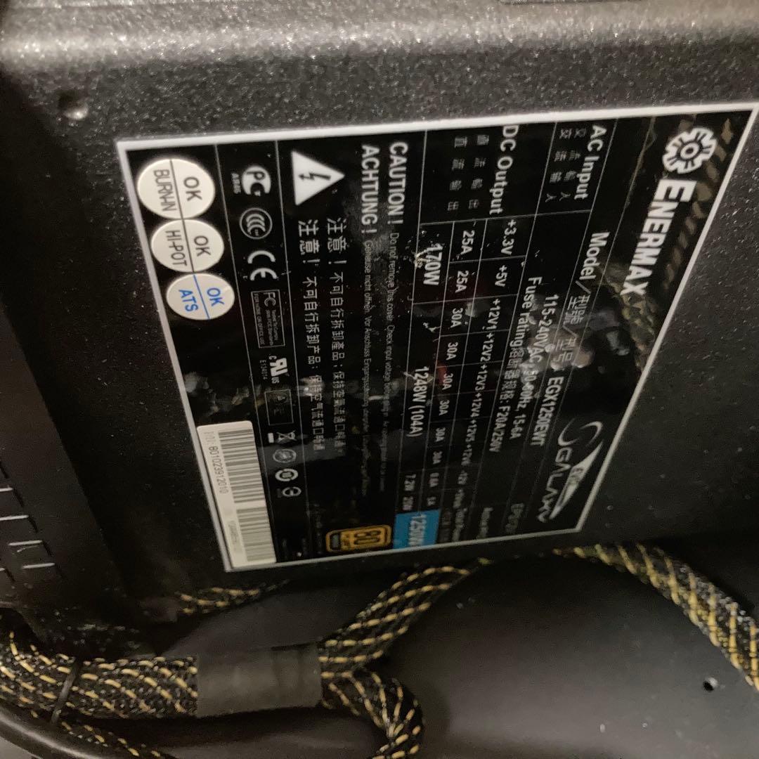 CPU core i7 980x 16GB RAMPAGE III FORMULA