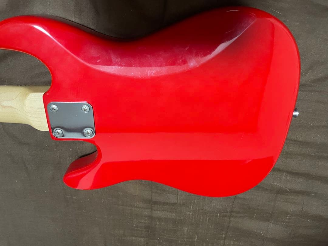 キッズギター　ミニエレキギター　ストラトキャスター　トラベルギタープレイテック