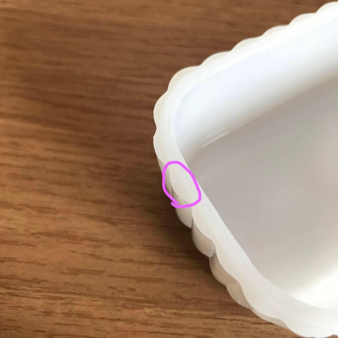 レア　1950'S ヘーゼルアトラス　ミルクガラス　バターケース　バタープレート