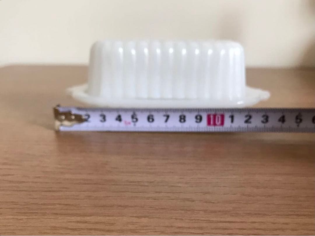 レア　1950'S ヘーゼルアトラス　ミルクガラス　バターケース　バタープレート