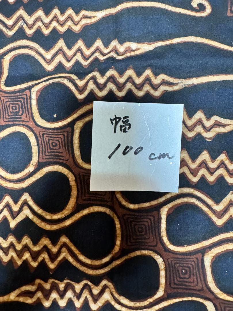 バリ島ヴィンテージバティック、手染め ベッドカバー 幅100cm、長さ119cm