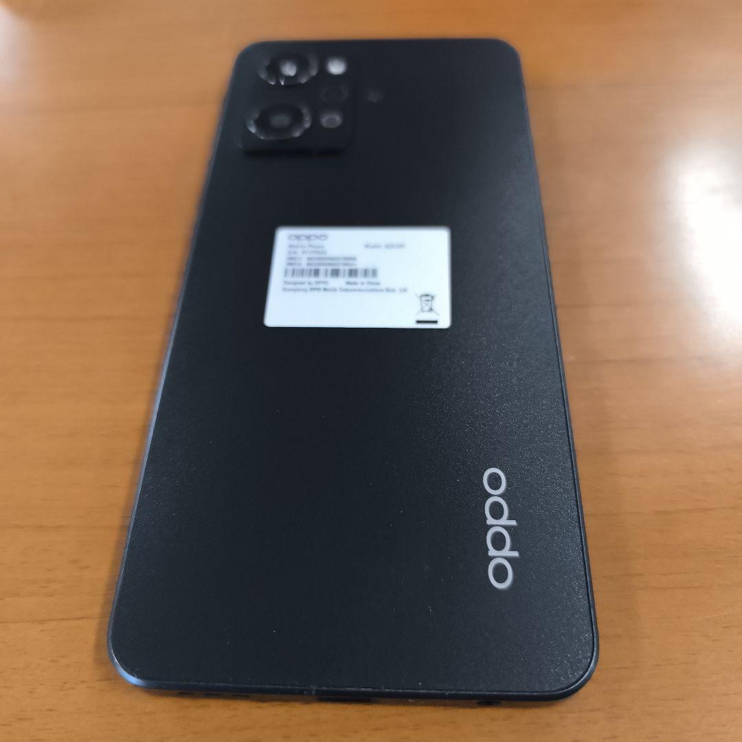 【美品】OPPO Reno7 A ブラック 本体