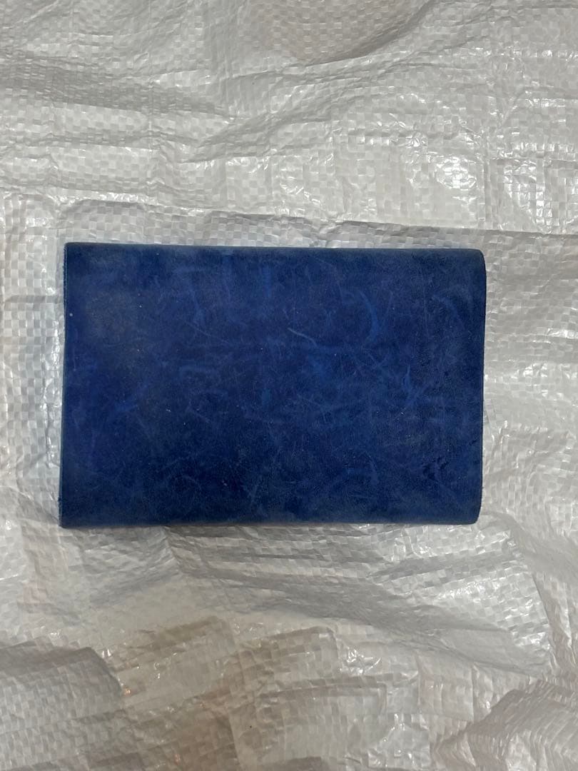 所作　ショートウォレット　ブルー