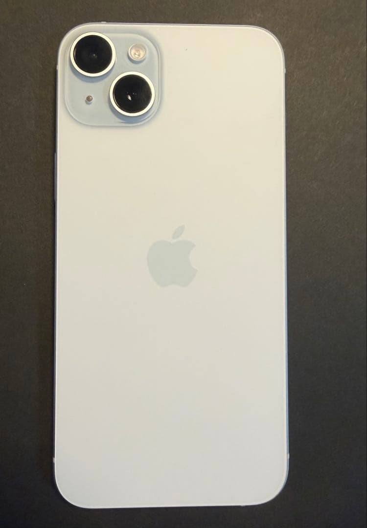 【美品】iPhone15plus 256GB SIMフリー　最大容量100%