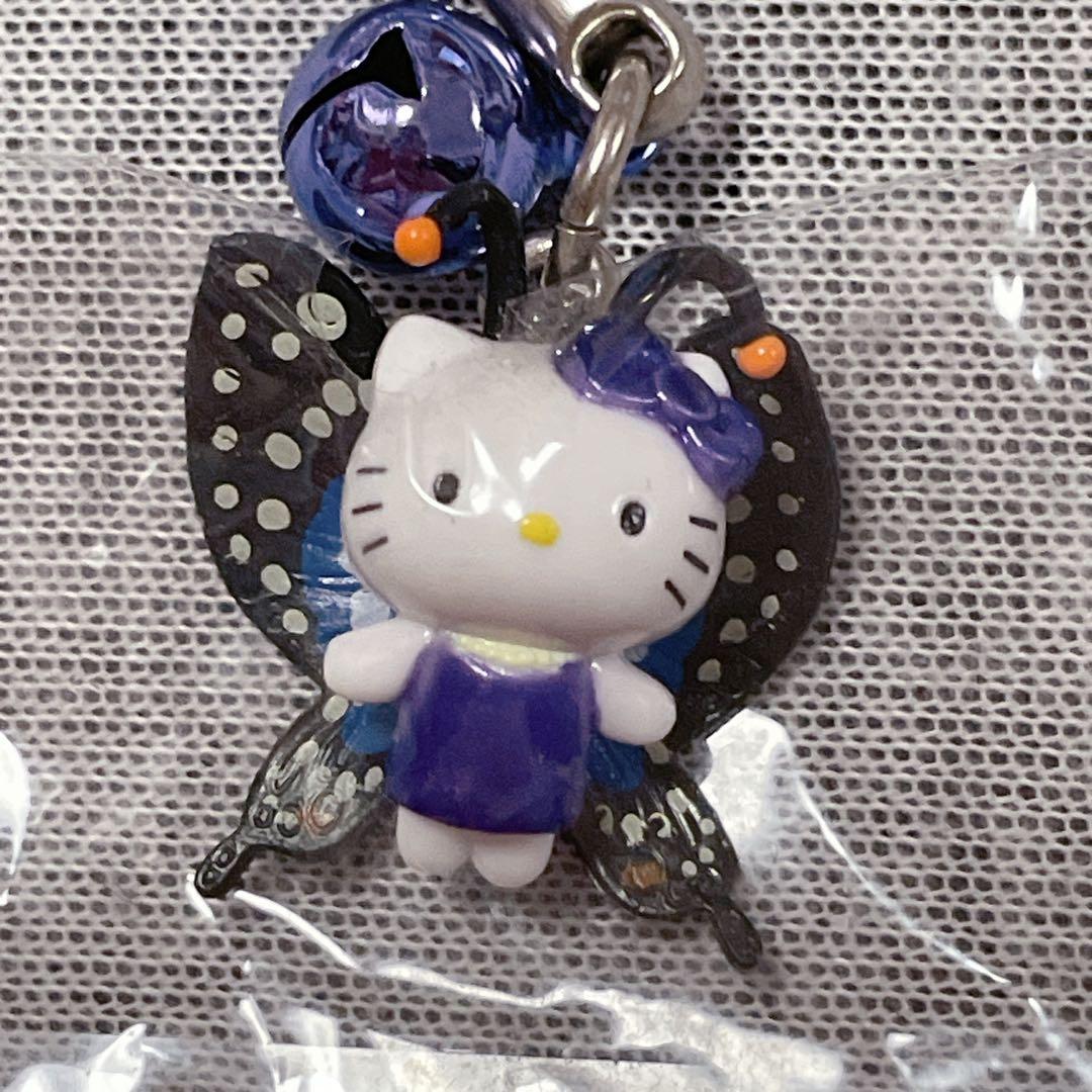 ご当地キティ♡激レア♡八ヶ岳限定オオムラサキバージョン キティちゃん根付け