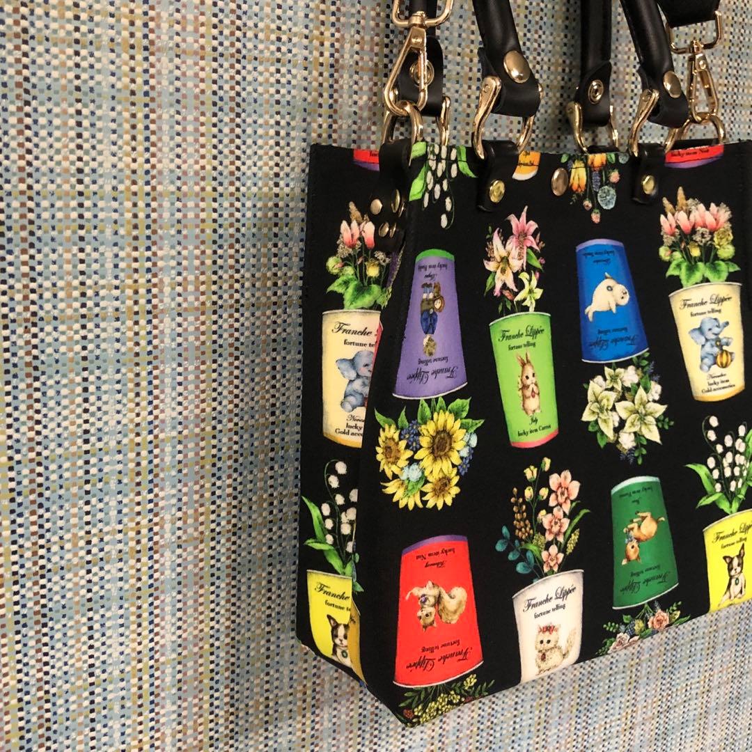 2013.ハンドメイド　ミニトートバッグ　フランシュリッペ