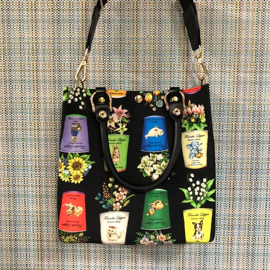 2013.ハンドメイド　ミニトートバッグ　フランシュリッペ