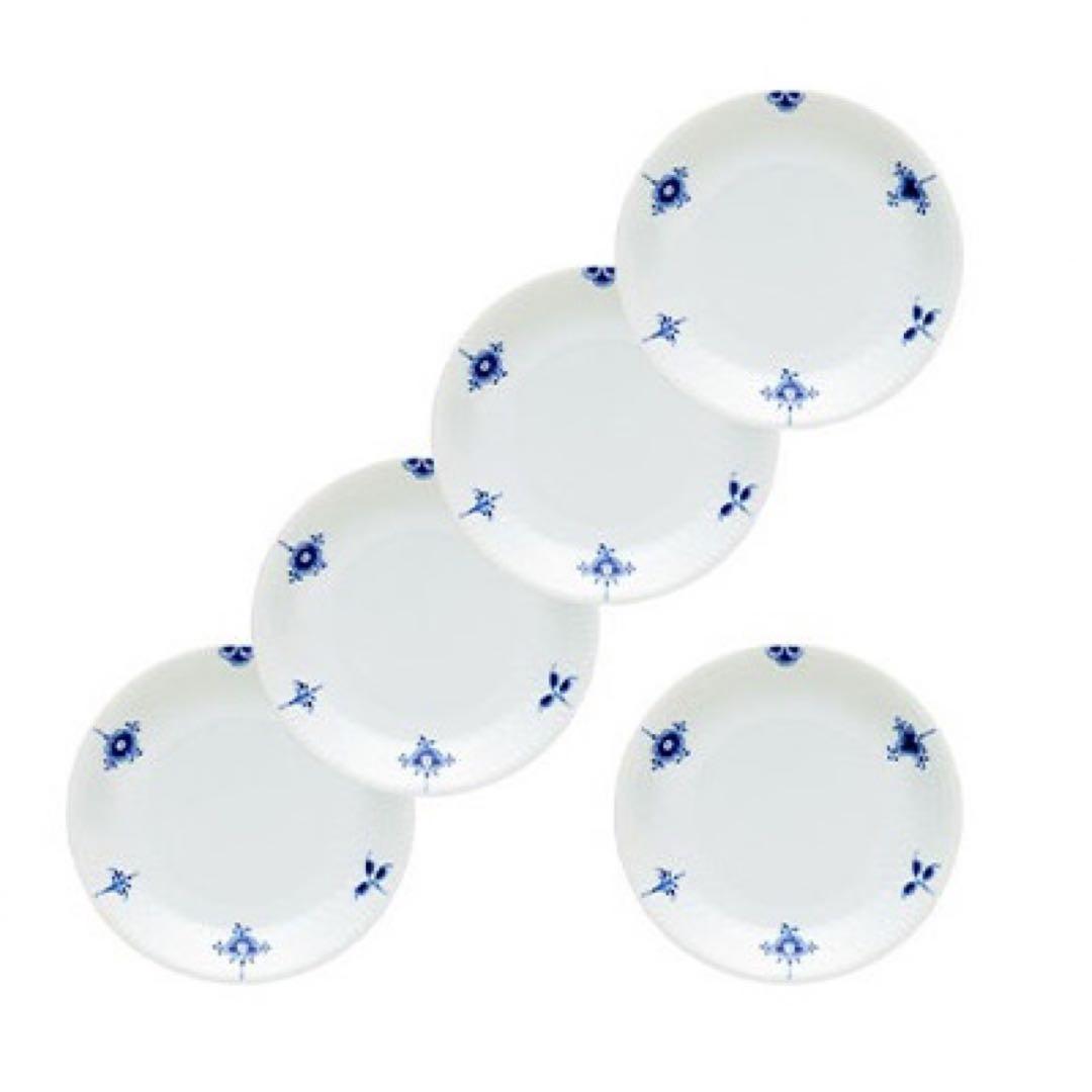 新品ロイヤルコペンハーゲン ブルーパルメッテ ブロッサム 15cm プレート２枚