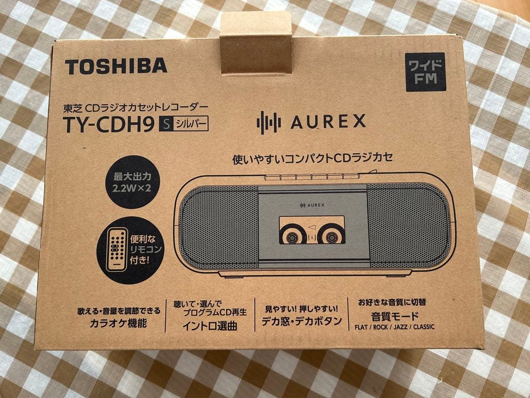 ◆TOSHIBA⭐︎CDラジカセ⭐︎ホワイト