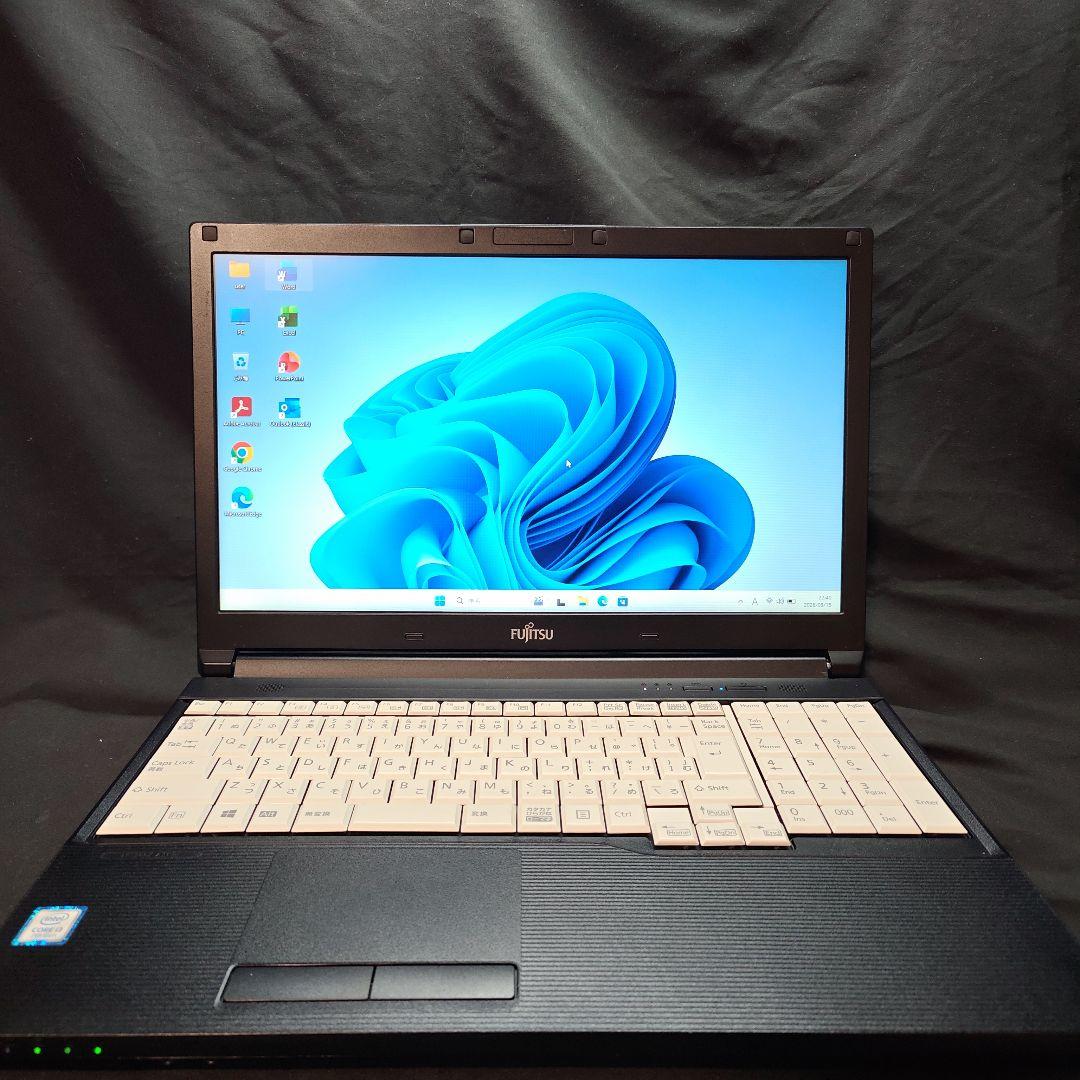 富士通 LIFEBOOK Win11 Pro SSD office2021