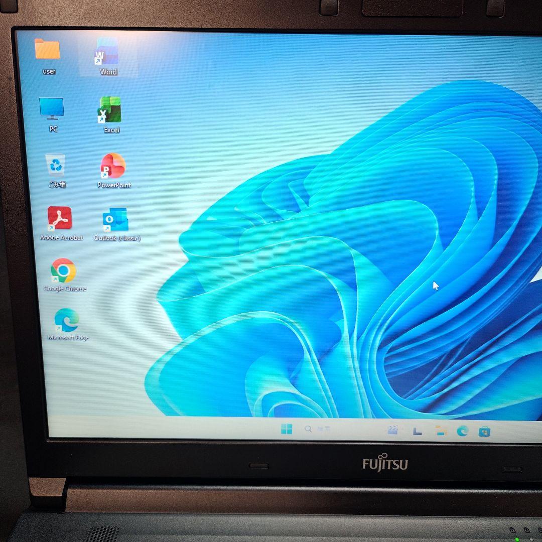 富士通 LIFEBOOK Win11 Pro SSD office2021