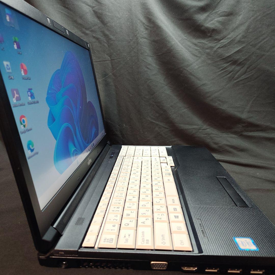 富士通 LIFEBOOK Win11 Pro SSD office2021