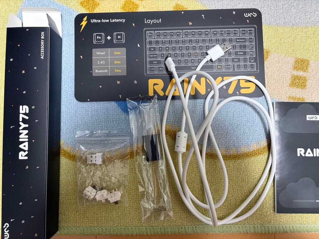 Rainy75Proキーボード 本体 US配列