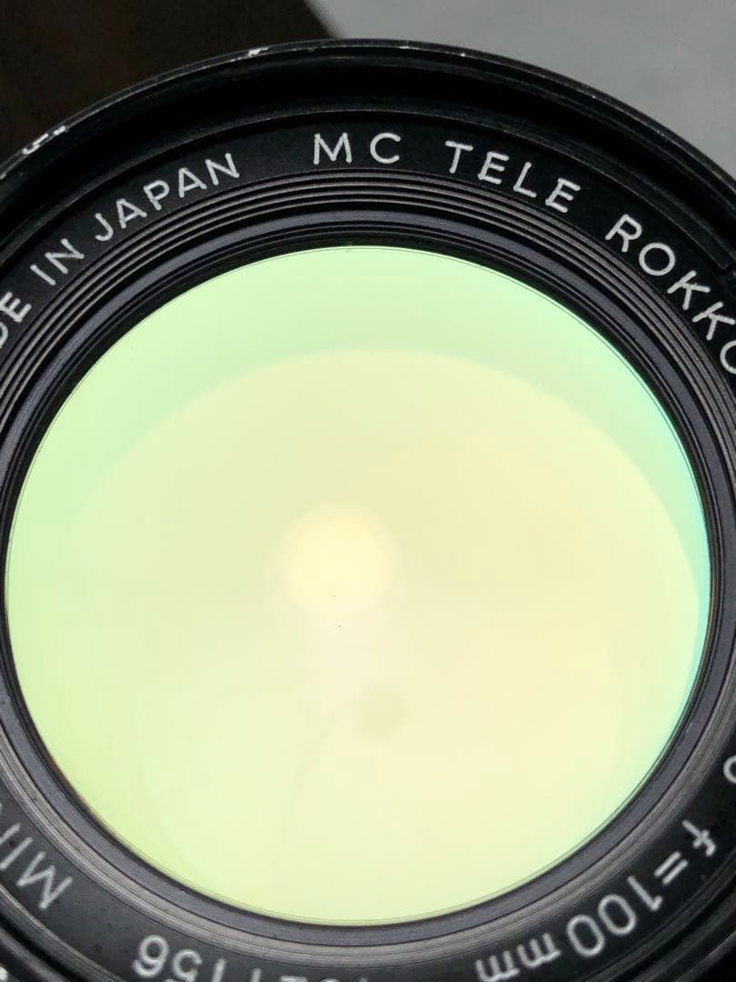 レンズ(単焦点) MINOLTA mc tele ROKKOR pf 100mm f2.5