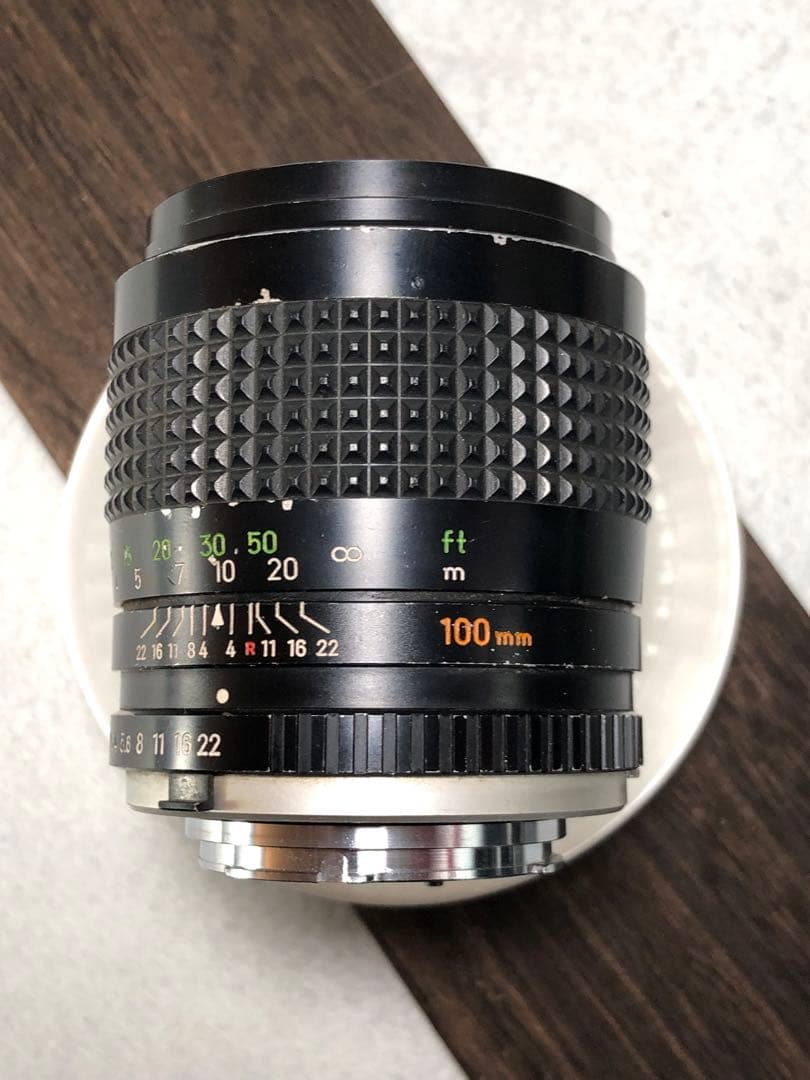 レンズ(単焦点) MINOLTA mc tele ROKKOR pf 100mm f2.5