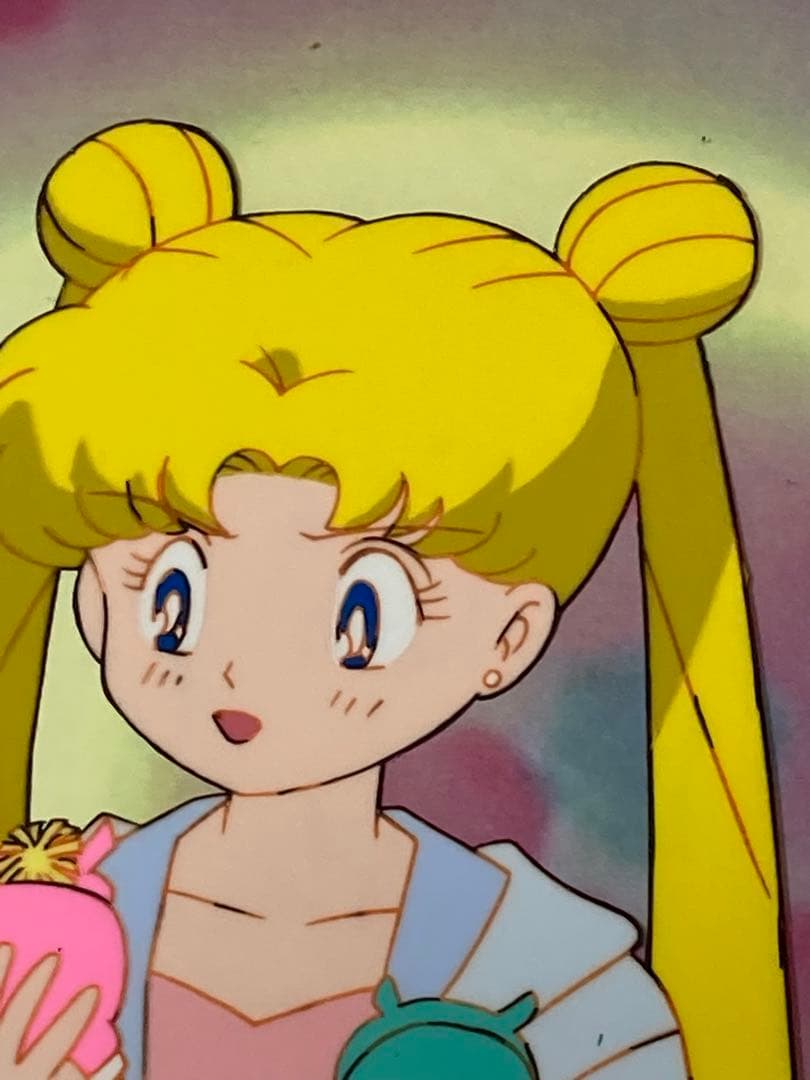 e５５　セーラームーンセル画【月野うさぎ】動画・背景画付き