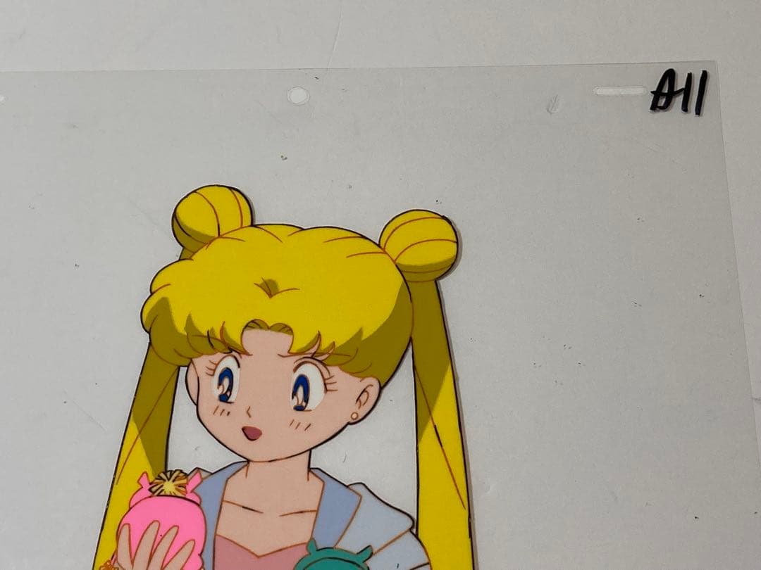 e５５　セーラームーンセル画【月野うさぎ】動画・背景画付き