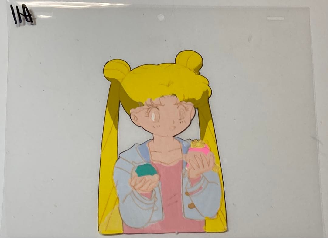 e５５　セーラームーンセル画【月野うさぎ】動画・背景画付き