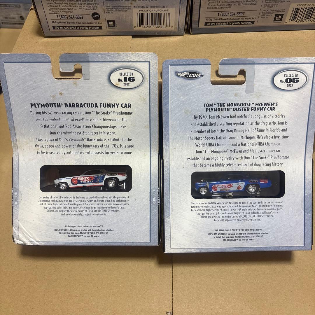 100% ホットウィール FUNNY CAR まとめ売り