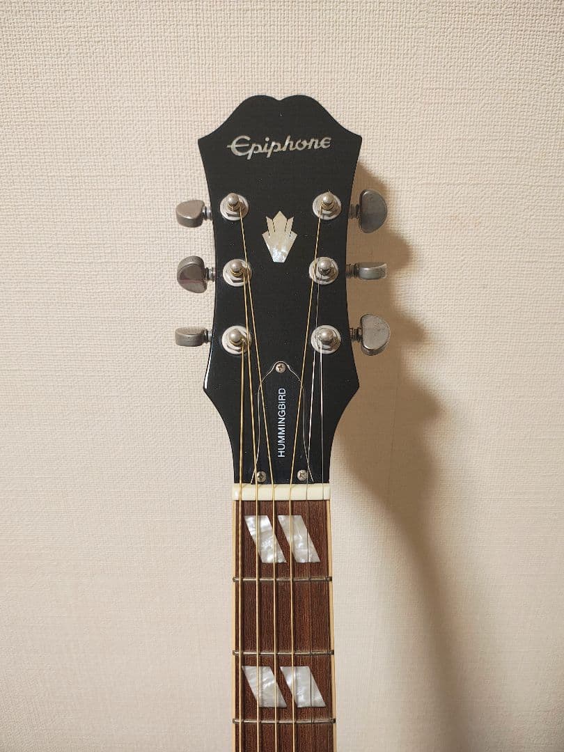Epiphoneハミングバード/美品/ハードケース付