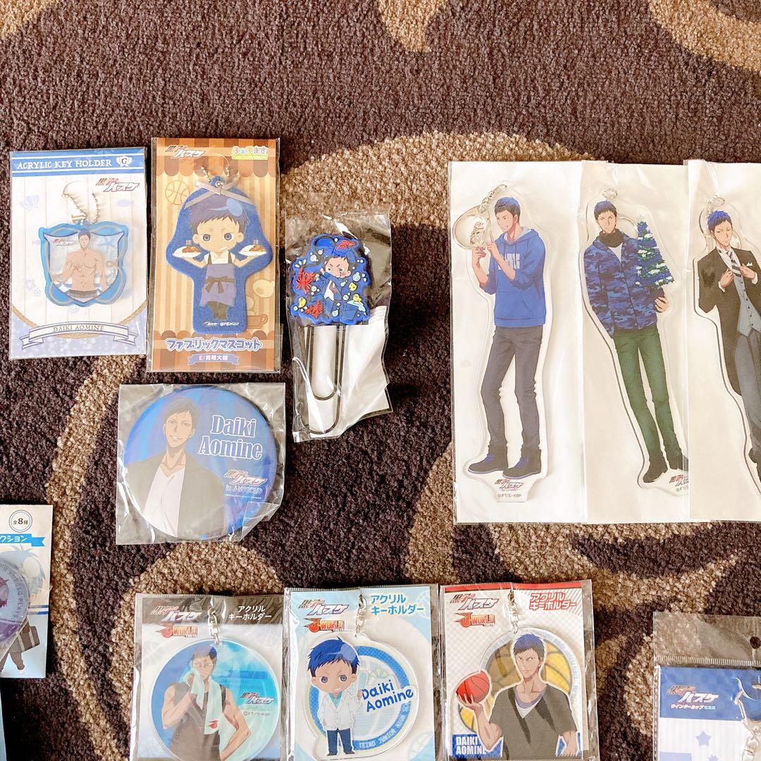 黒バス　青峰大輝　Jワ　アニカフェ 缶バッジ　アクキー　ガチャポン