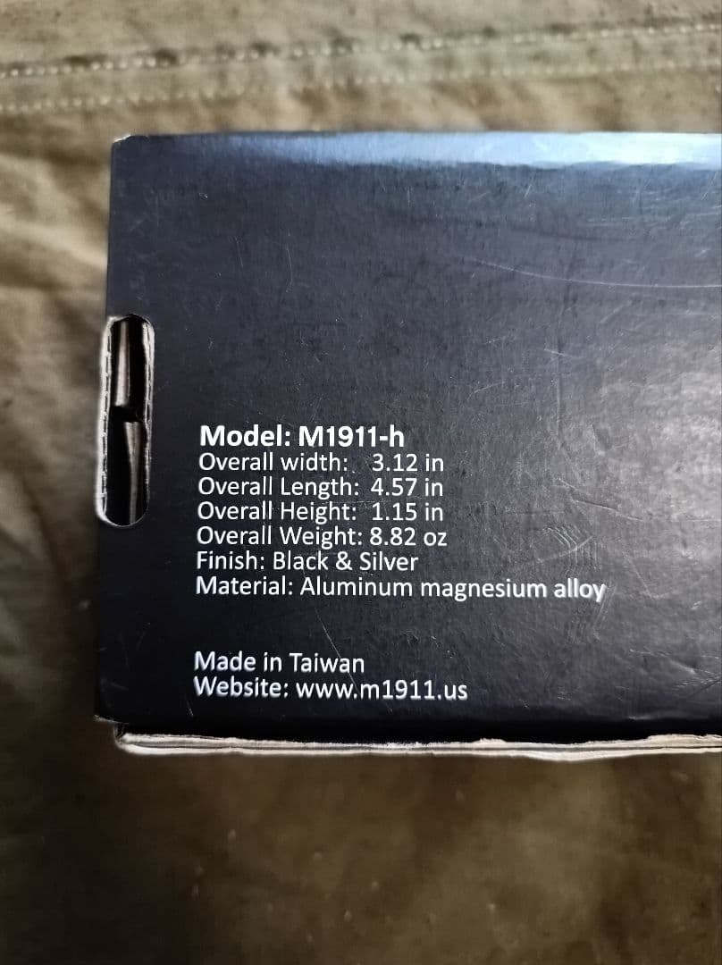 名刺ケース M1911-H マガジン アルミニウムマグネシウム合金