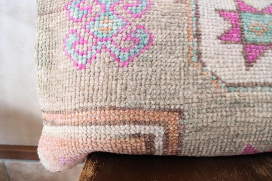 ヴィンテージトルコラグクッションカバー大サイズ8