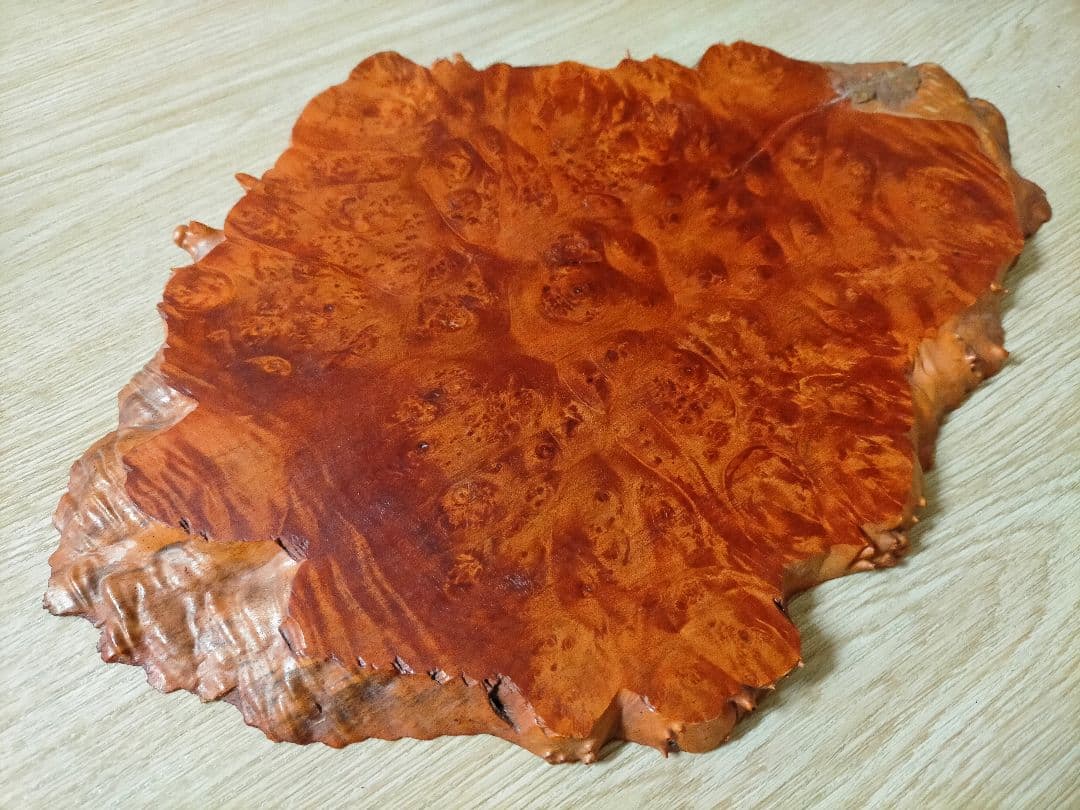 瘤杢 35×25×1cm 花台、盆栽台など