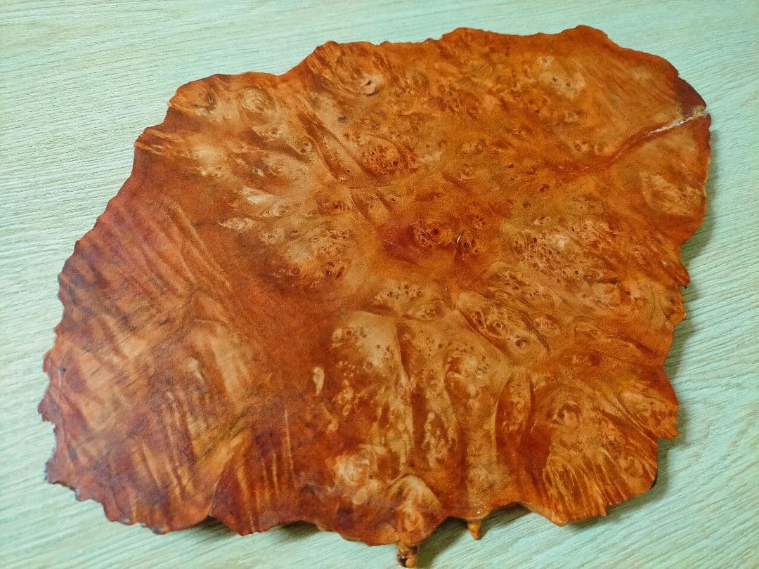 瘤杢 35×25×1cm 花台、盆栽台など