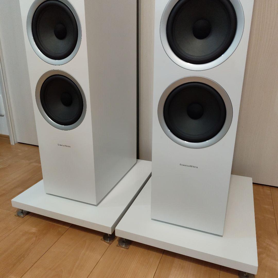 美品 Bowers & Wilkins 702 S2 ホワイト 1ペア