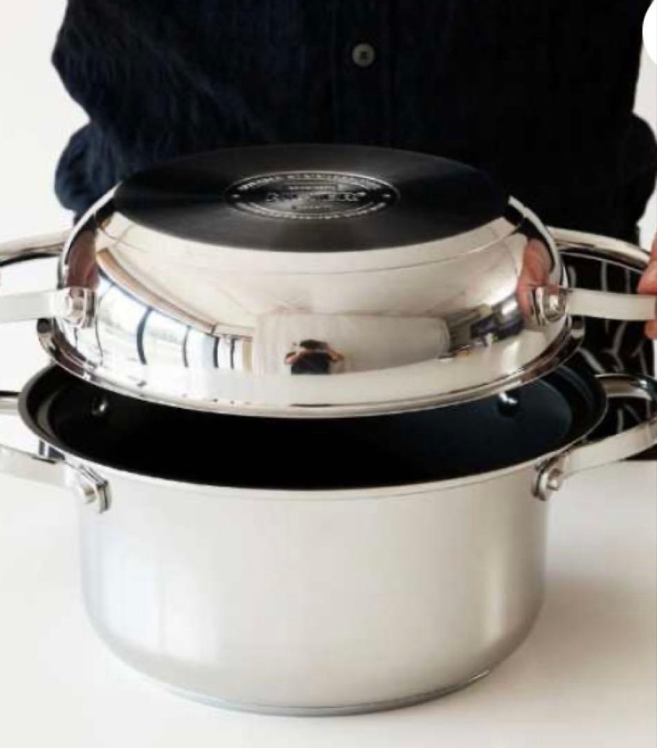 新品未使用マイヤー PM-RP22 両手鍋結婚祝い一人暮らしプレゼント