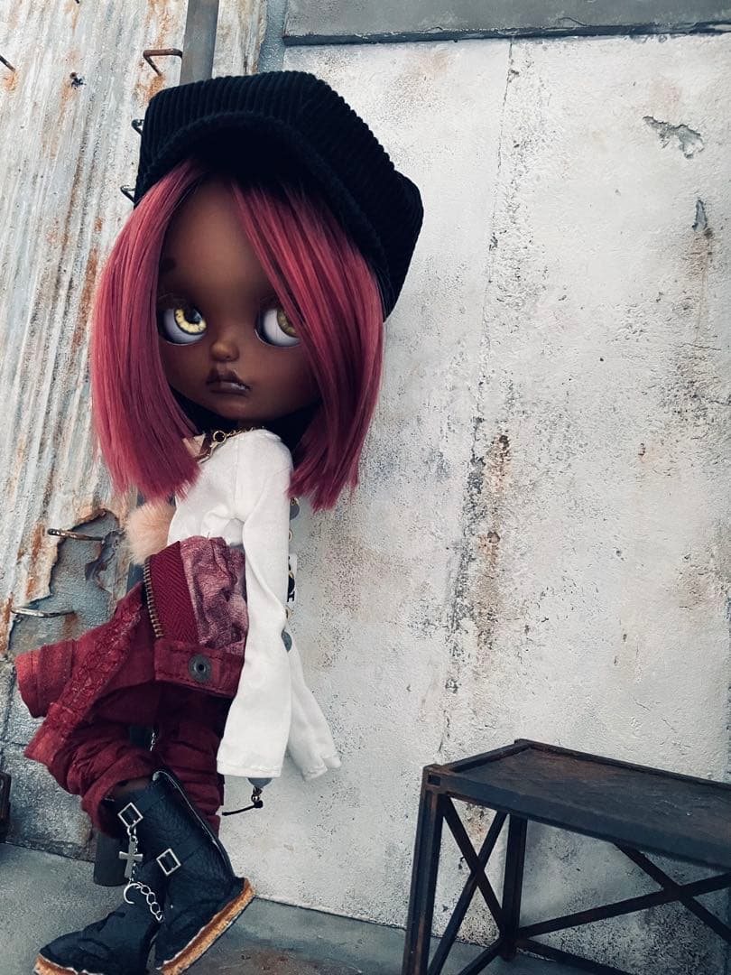 カスタム アイシードール スーパーブラック アウトフィット付属 フルセット