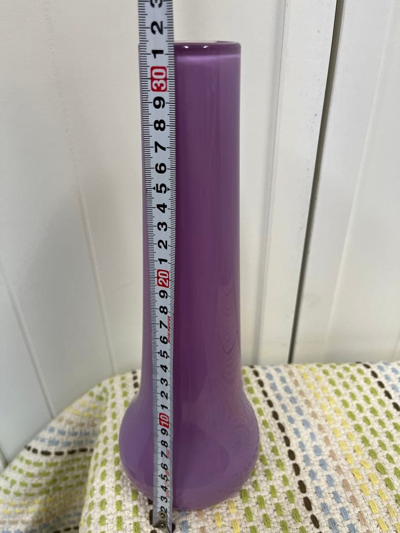 潮工房　ガラス工芸　作家　フラワーベース　花瓶