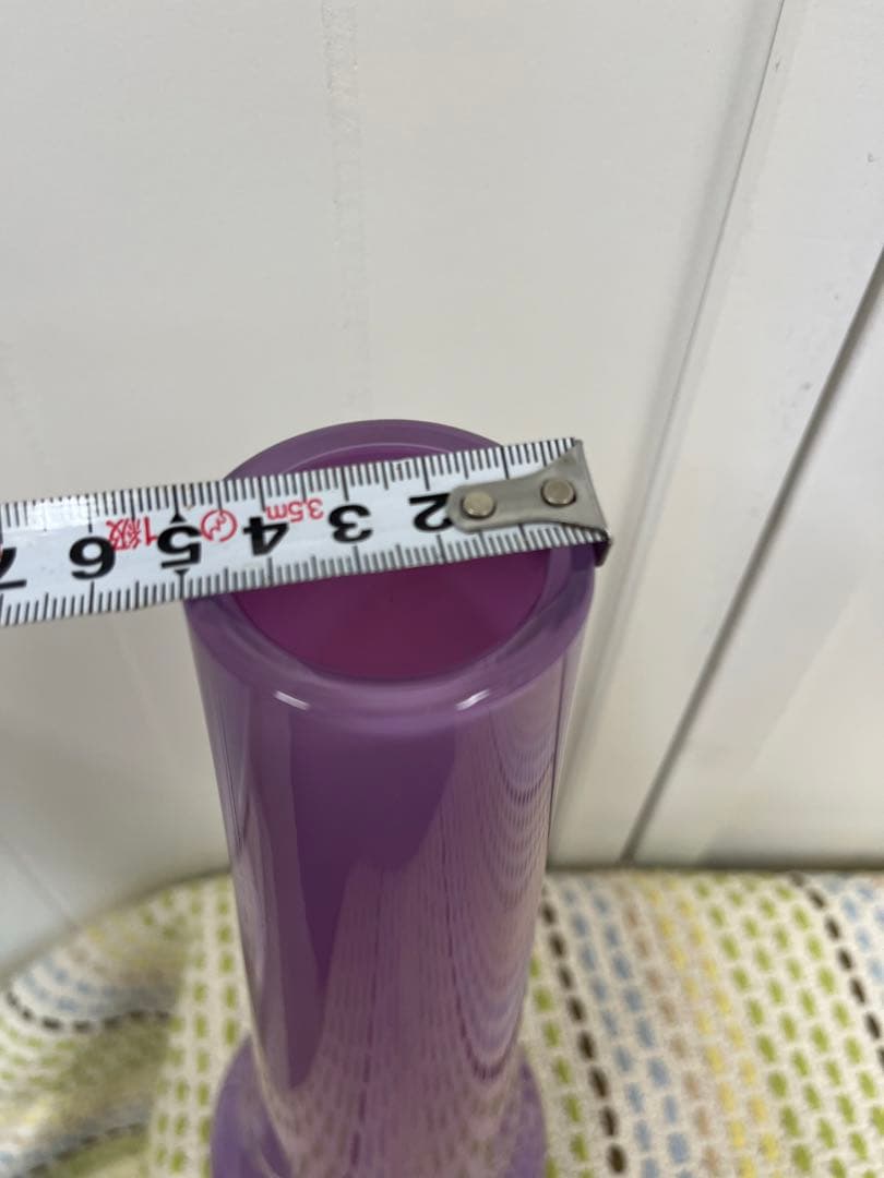 潮工房　ガラス工芸　作家　フラワーベース　花瓶