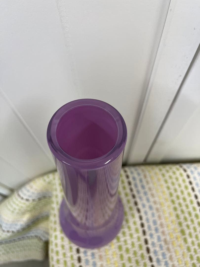 潮工房　ガラス工芸　作家　フラワーベース　花瓶