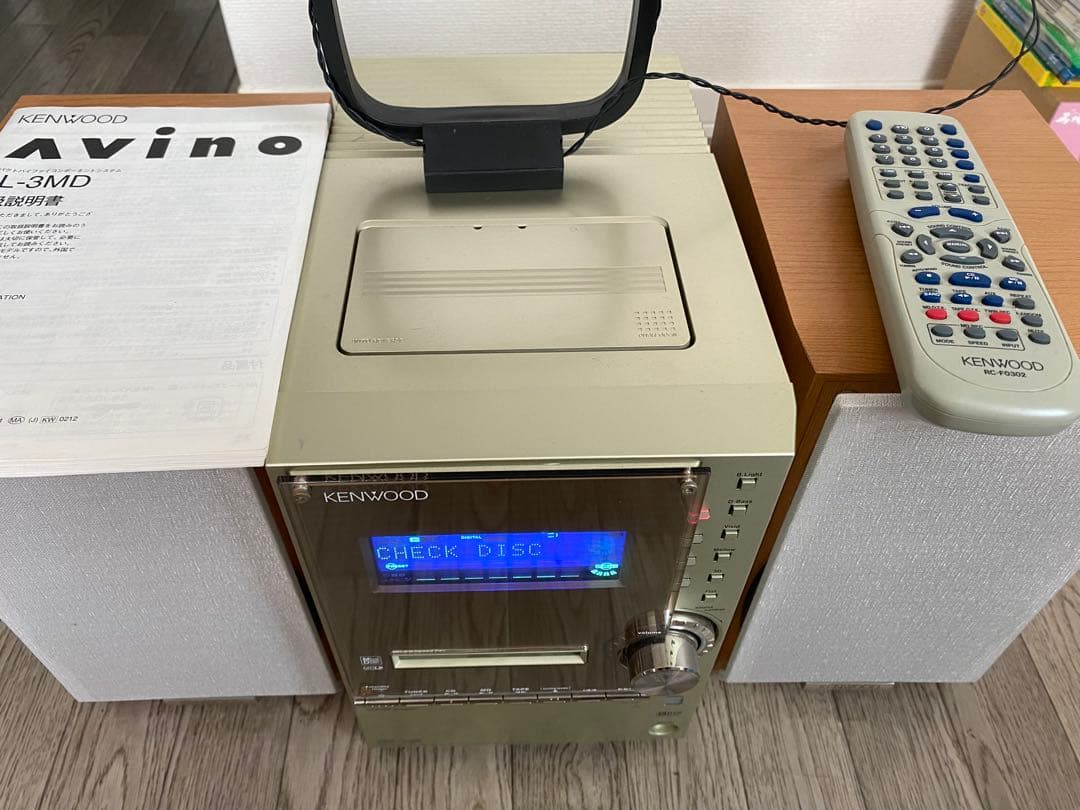 KENWOOD RXD-SL3MD 2005年製　コンポ