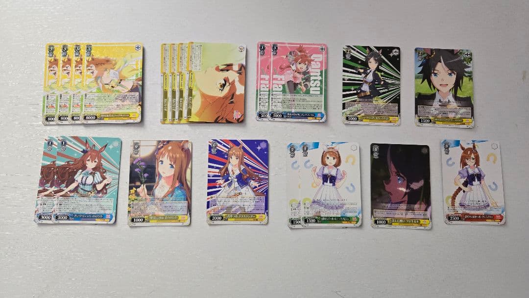 ウマ娘　扉ストブ　チョイス　デッキ + デッキパーツ　ヴァイスシュヴァルツ