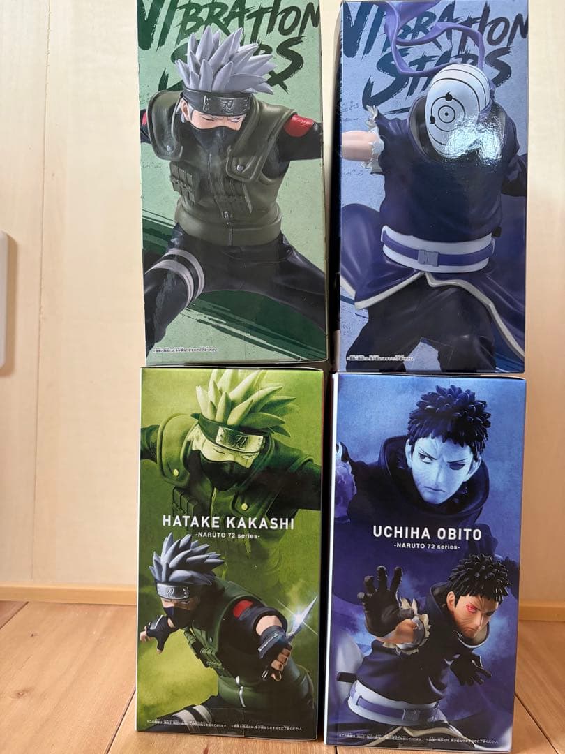 NARUTO ナルト　カカシ&オビト カカシ&マダラ４点セット【未開封】