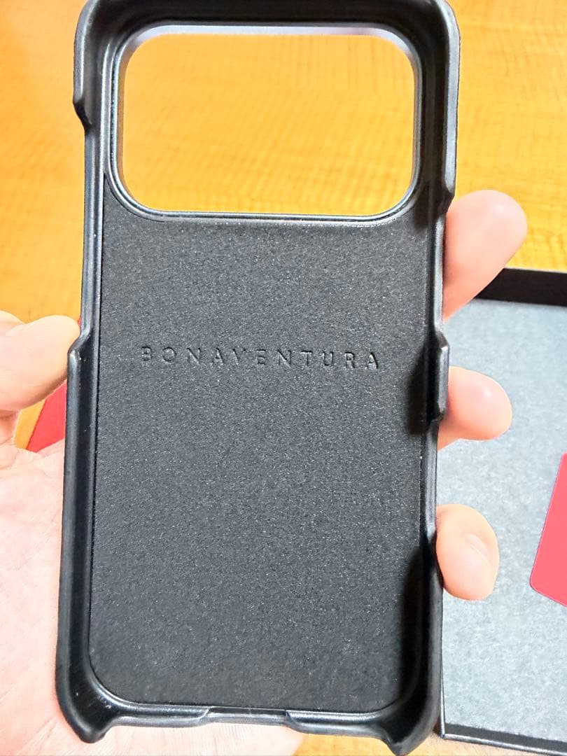 ドクターケー様iPhone 17 Pro ボナベンチュラ ノービレレザー 黒