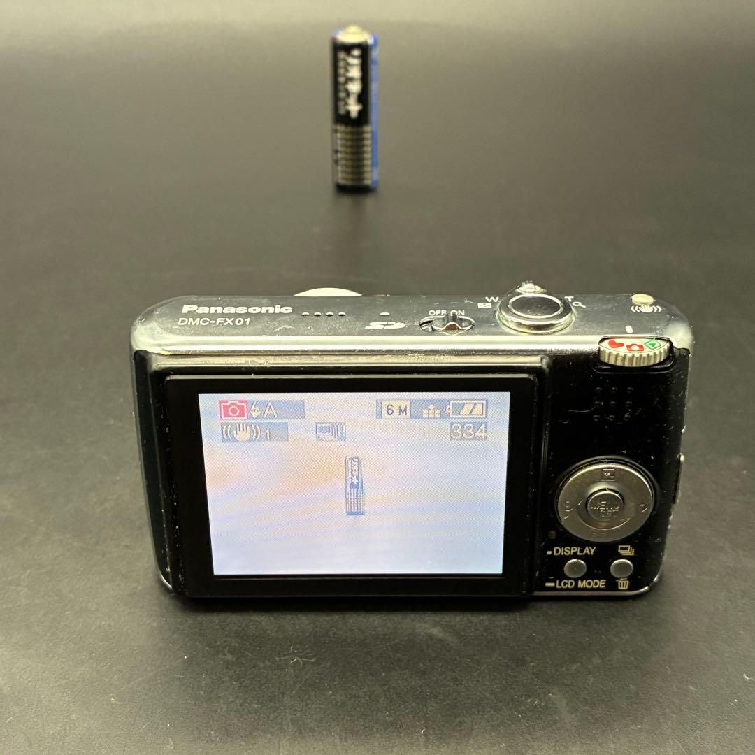 【動作確認済み】PANASONIC パナソニック DMC-FX01 ブラック 黒