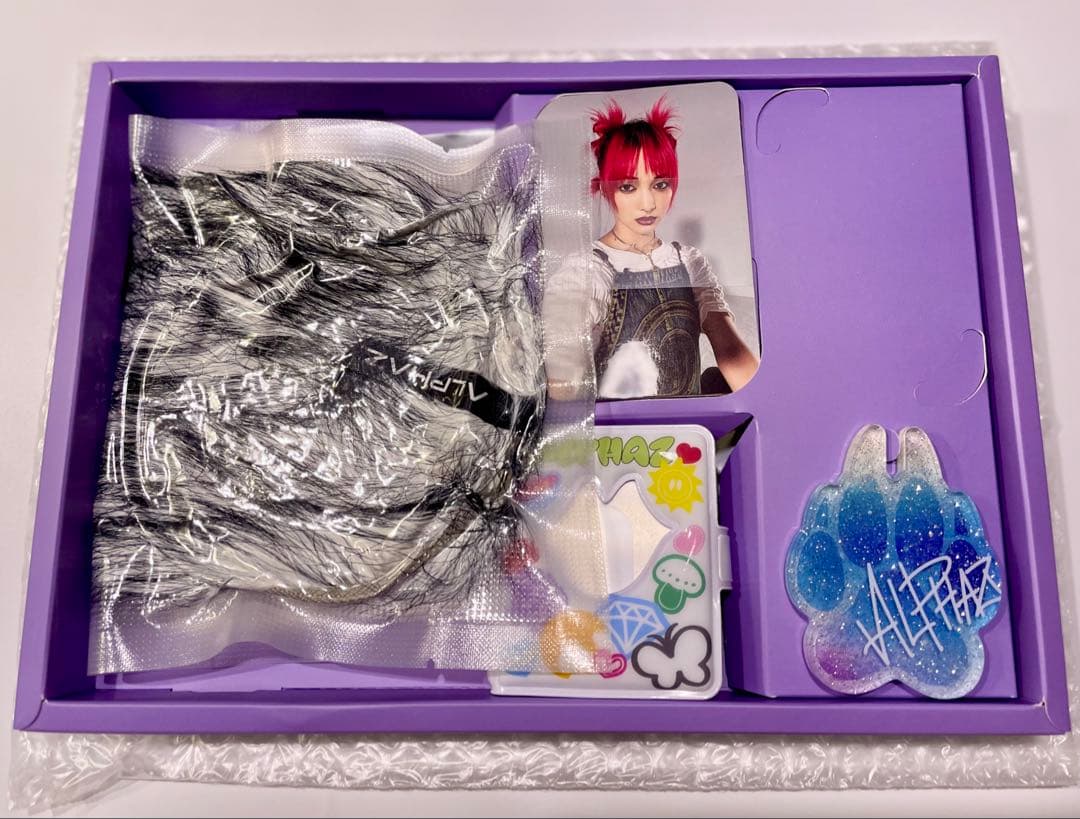 BOX TWO XG OFFICIAL プレミアム会員グッズ　銀テおまけ付