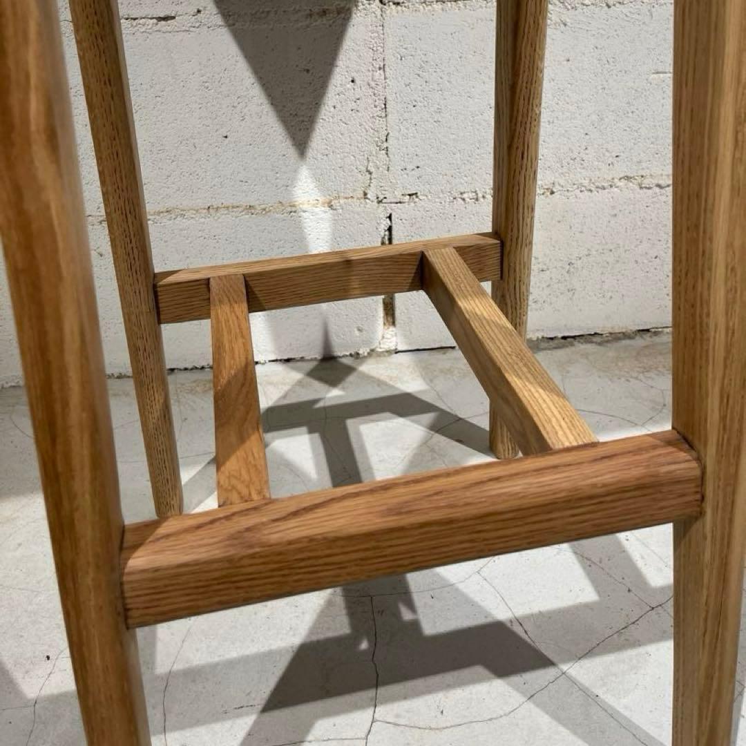 リフレッシュタイプチェア ハイタイプ　オーク無垢材　ウチダ