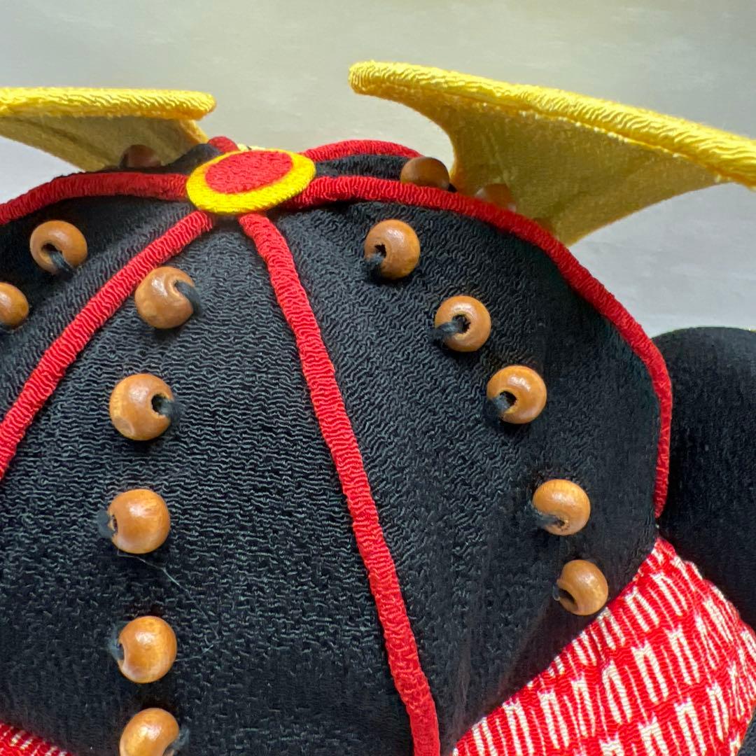 端午の節句　ちりめんぬいぐるみ着用兜