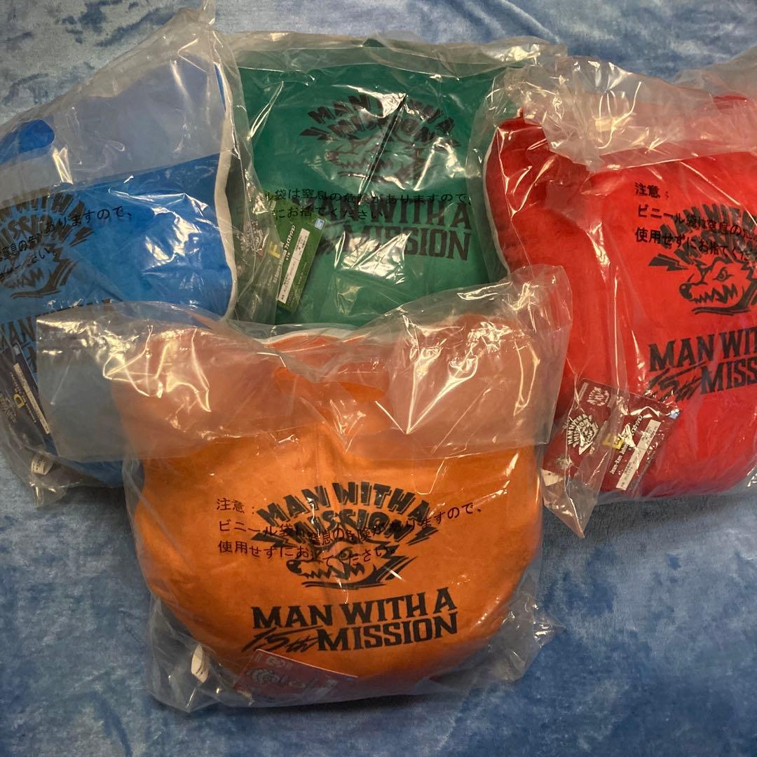 【える】一番くじ MAN WITH A MISSIOM フェイスクッション
