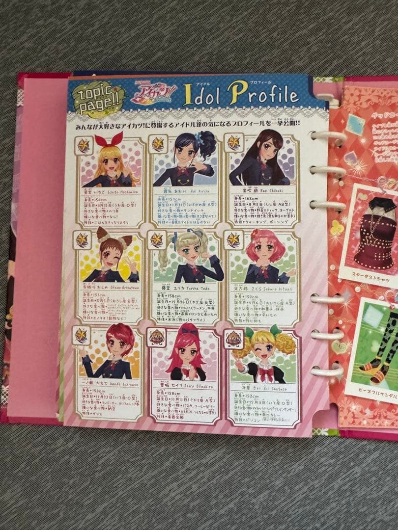 アイカツ！初期　希少レアバインダーandカード80枚入り