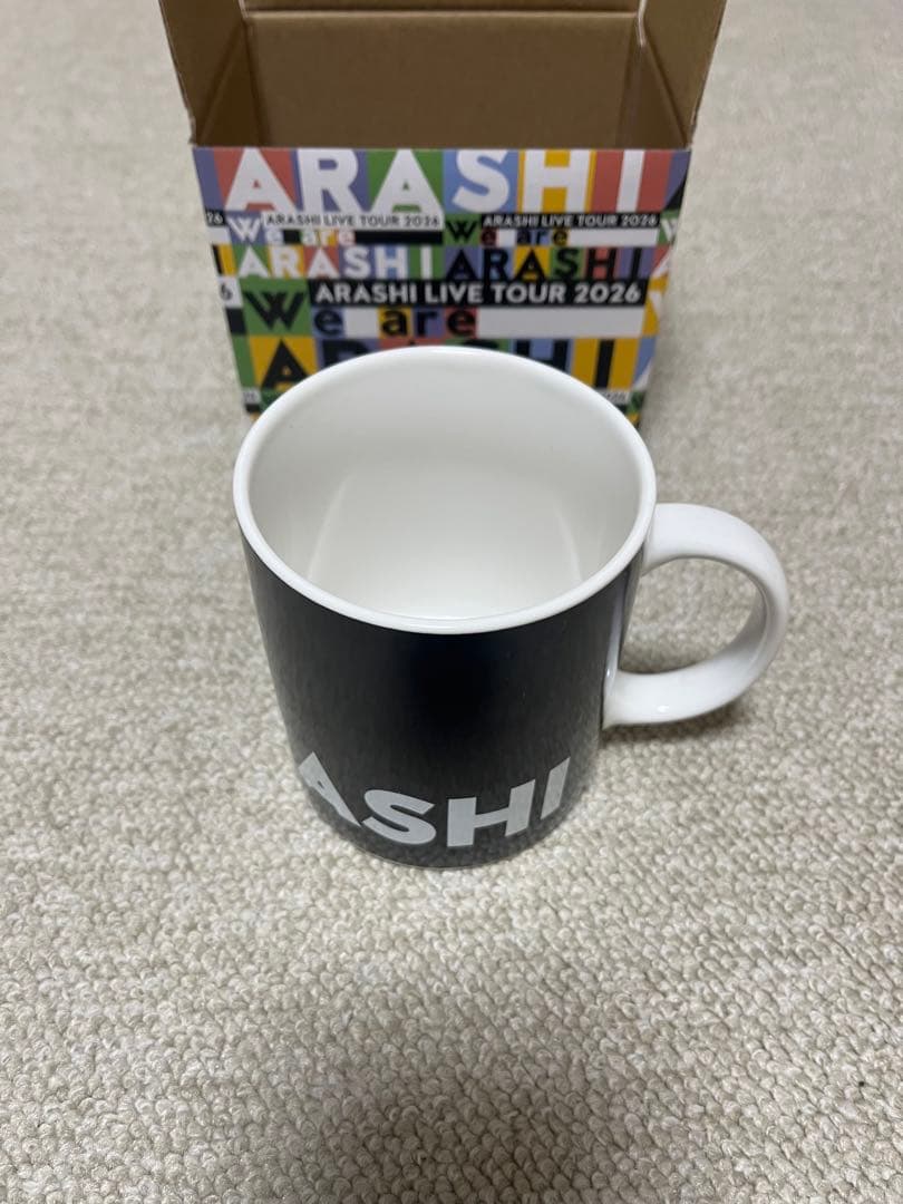 嵐マグカップ We are ARASHI LIVE TOUR2026