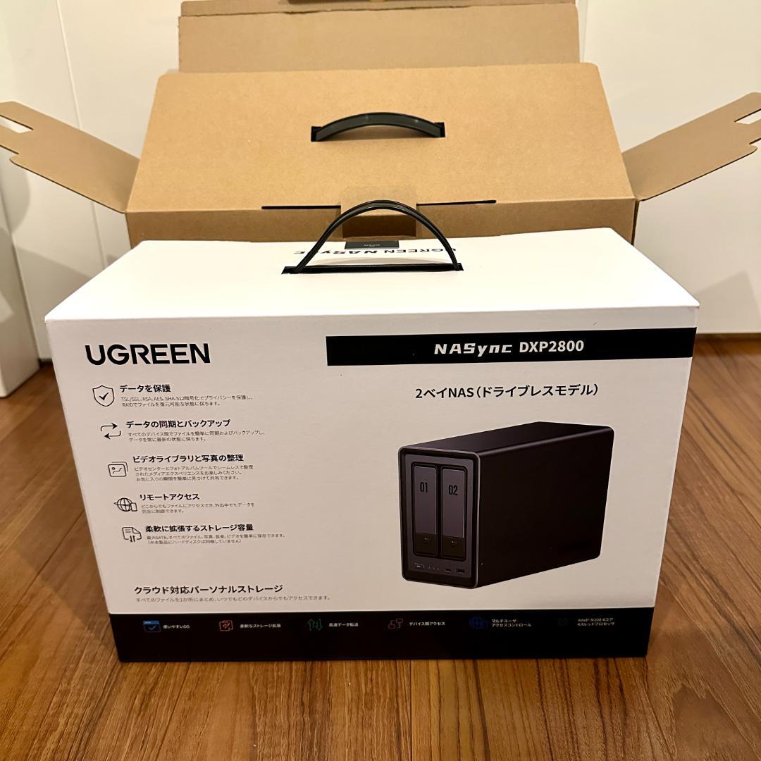 【新品・未開封】UGREEN NAS NASync DXP2800