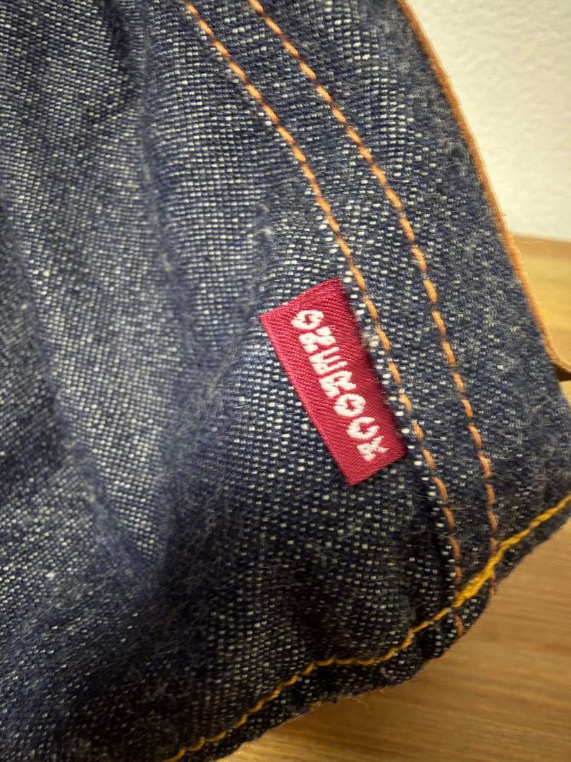 ONE PIECE OF ROCK（ワンピースオブロック）デニム巾着ポーチ