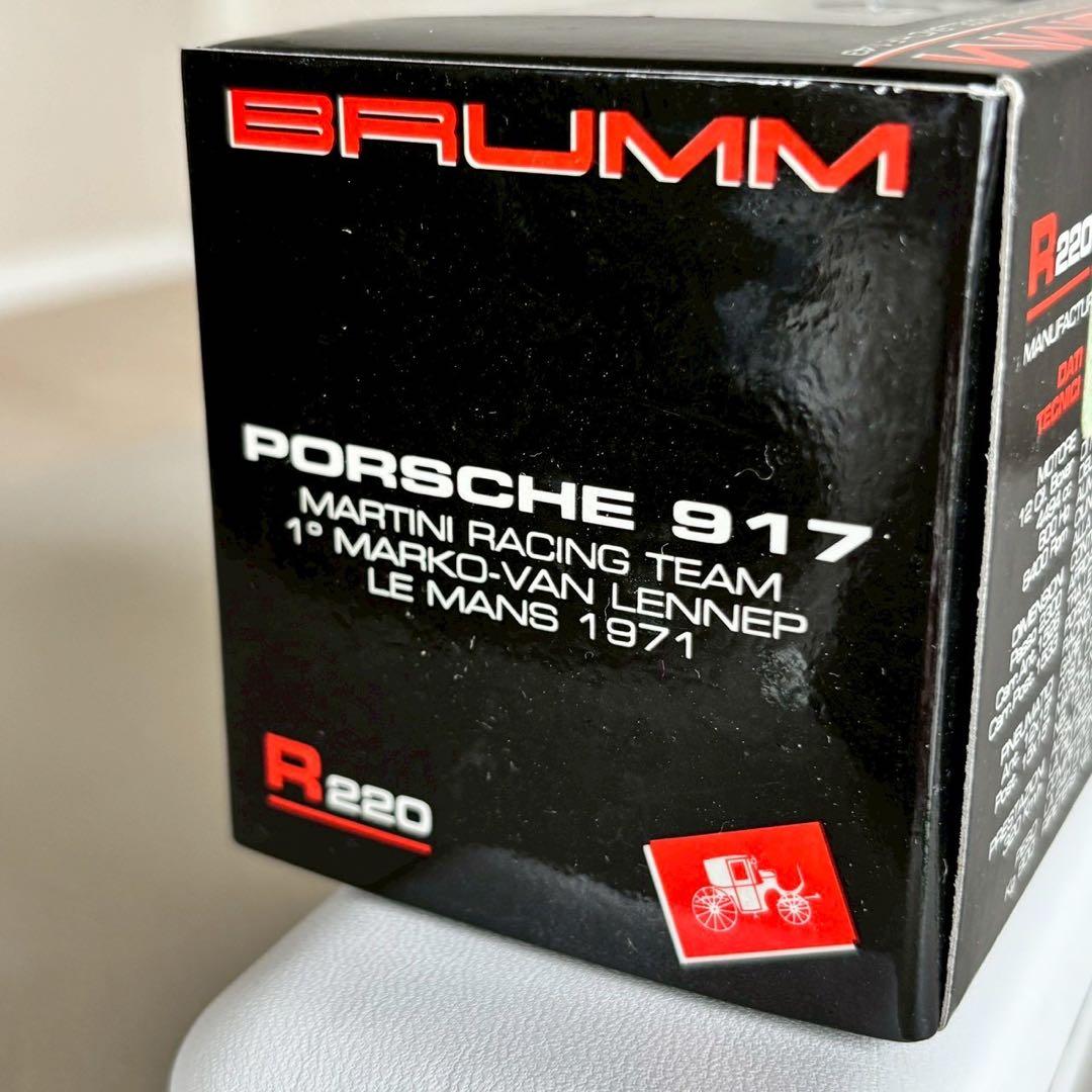 BRUMM ブルム PORSCHE 917 #22 マルティニレーシング